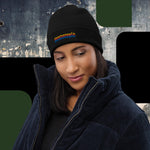 Organic ribbed beanie