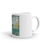 White glossy mug